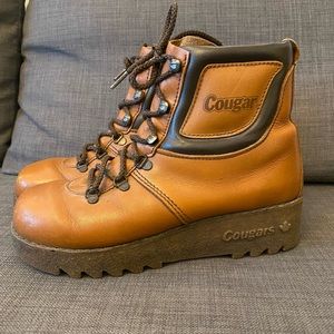 Vintage Cougar winter boots, woman’s 7.5